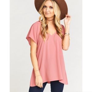Show Me Your Mumu Original Tunic-- Mauve Pebble